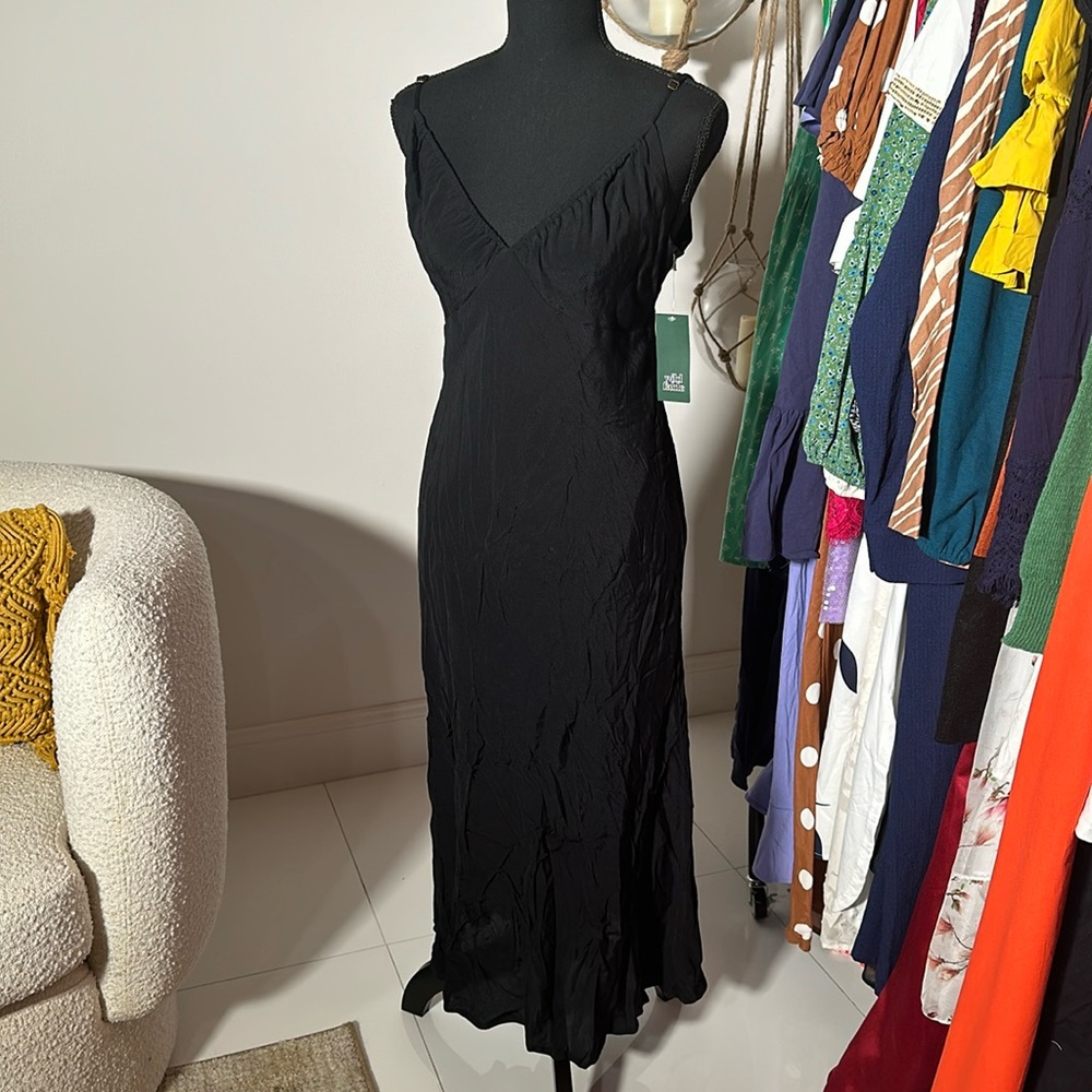 Long black dress